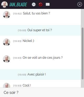 Tchat entre Geeks